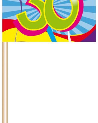 30 Jaar Prikkers Swirls - 50 stuks