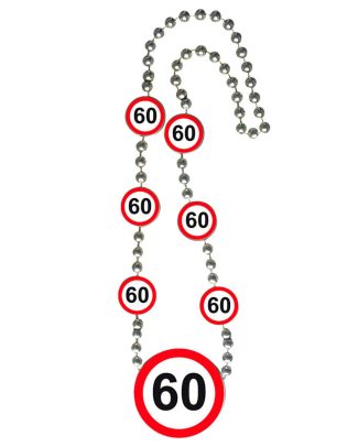 60 jaar Verkeersbord Ketting