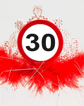 30 Jaar Verkeersbord Tiara