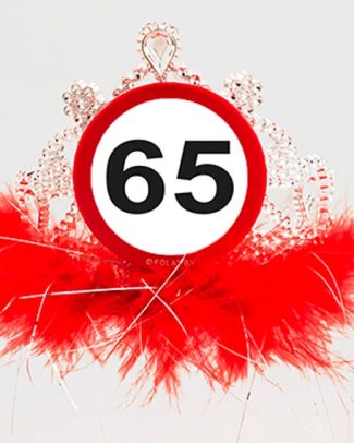 65 Jaar Verkeersbord Tiara