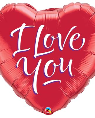 I Love You - Hart Ballon 46cm