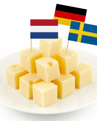 Europa Vlaggenprikkers - 50 stuks