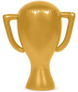Opblaasbare Trofee Goud