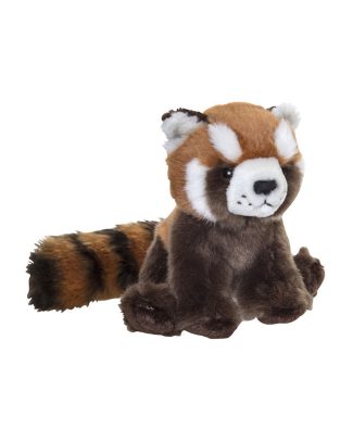 Nature Planet Pluche rode panda - knuffeldier - 15 cm - bosdier knuffel cadeau
