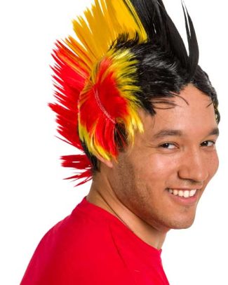 Pruik Hanenkam Belgie