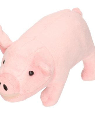 Cornelissen knuffel varken/big - 21 cm - roze - boerderij dieren - pluche