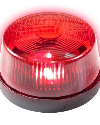 LED zwaailicht - rood - met sirene - 7 cm - politie zwaailamp - politielamp