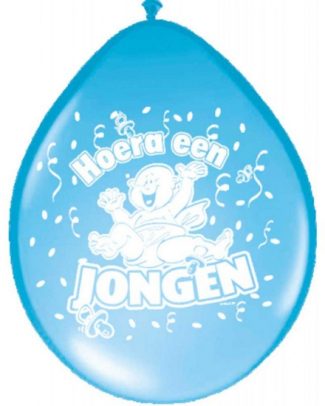 Ballonnen geboorte jongen