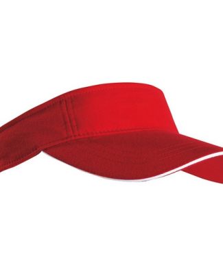Zonnekleppen rood