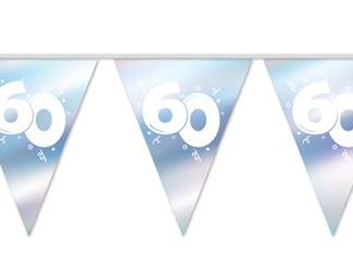 Diamant 60 Jarig Huwelijk Vlaggenlijn - 10mtr