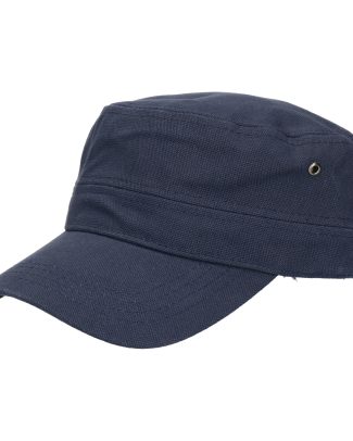 Leger/army pet voor volwassenen - navy blauw - Militairy look rebel cap