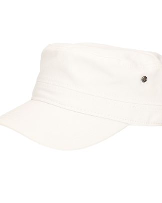 Leger/army pet voor volwassenen - wit - Militairy look rebel cap