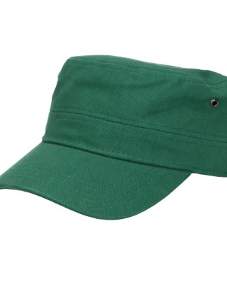 Leger/army pet voor volwassenen - donkergroen - Militairy look rebel cap