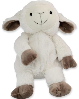 Inware Magnetron warmte knuffel schaap/lammetje - wit - 30 cm - Heatpack/coldpack