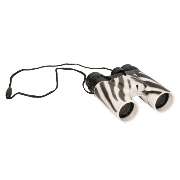 Speelgoed verrekijker met zebraprint voor kinderen -