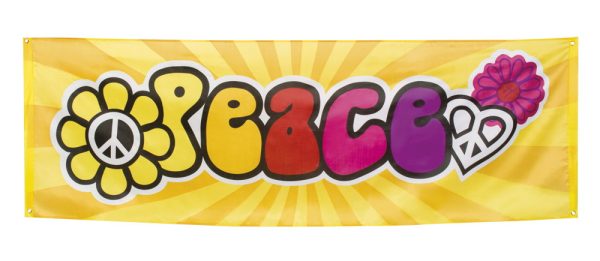 Hippie Banner Peace - 74x220