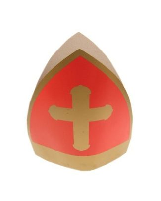 Sinterklaas kinder mijter van karton