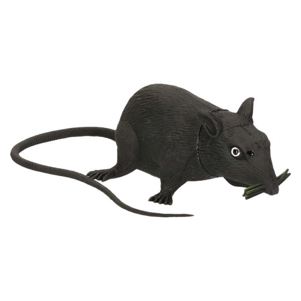 Chimpansee aap knuffeltje/knuffeldier - zwart - stof - 18 cm
