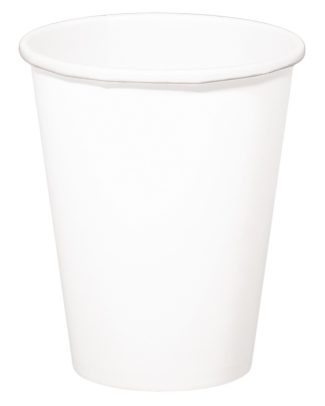 Witte Bekers 350ml - 8 stuks