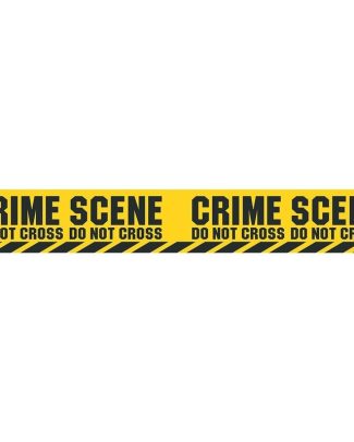 Crime Scene afzetlint/markeerlint - 3x - 6 meter - Politie/Halloween themafeest - feestartikelen