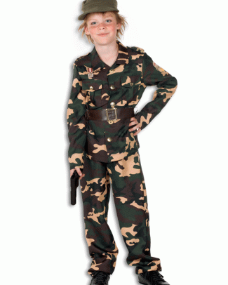Soldaten kostuum voor kinderen