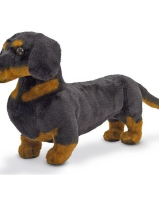 Konijnen/hazen speelgoed artikelen konijn/haas handpop knuffelbeest bruin 25 cm