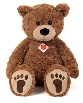 Knuffeldier beer Bruno - zachte pluche stof - premium kwaliteit knuffels - bruin - 55 cm