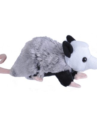 Wild Republic buidelrat knuffel - 13 cm - pluche - Opossum - knuffeldier - buideldieren