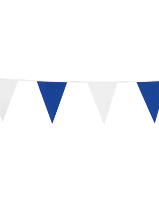 Vlaggenlijn Blauw/Wit 10mtr
