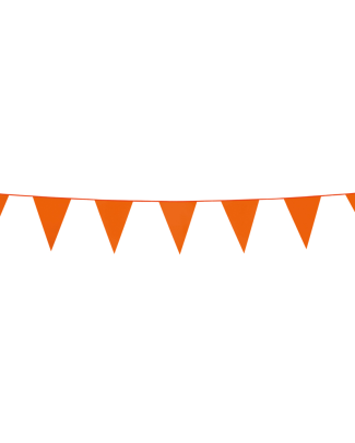 Mini Vlaggenlijn Oranje - 3mtr