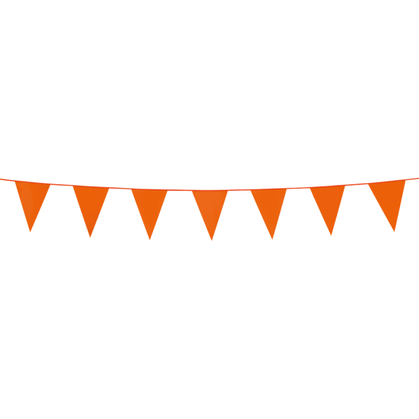 Mini Vlaggenlijn Oranje - 3mtr