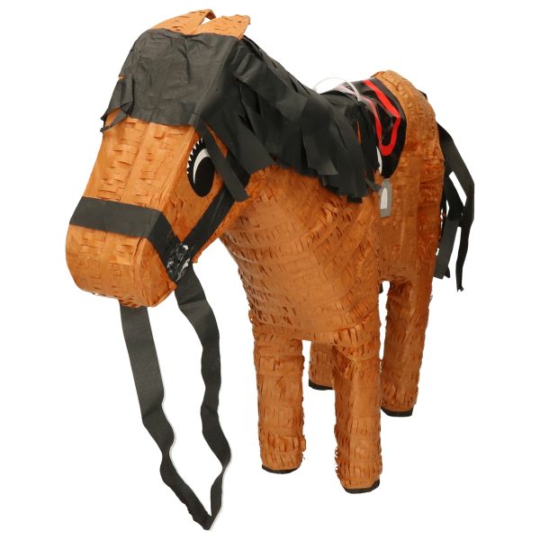 Happy Horse pluche aapje knuffel - bruin - 45 cm - Apen knuffels - Hangende dieren met klittenband
