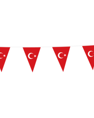 AANBIEDING Vlaggenlijn Turkije - 60stks