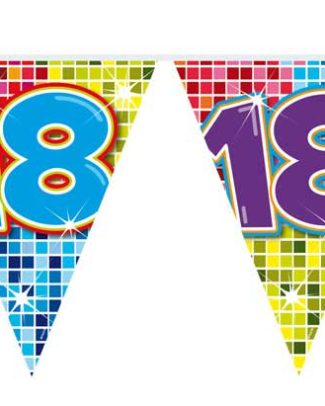18 Jaar Slinger Birthday Blocks - 6 meter