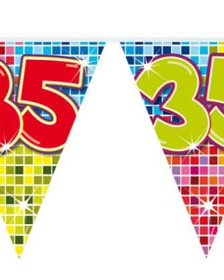 35 jaar mini vlaggenlijn blocks - 3 meter