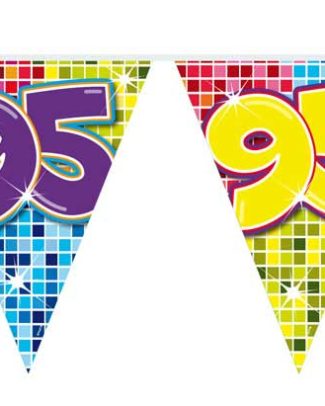 95 jaar mini vlaggenlijn blocks - 3 meter