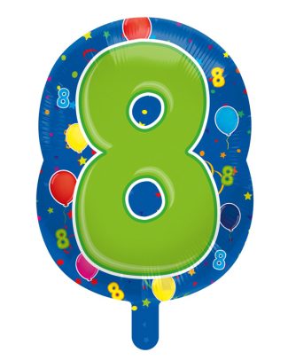Cijfer 8 Folieballon 56cm
