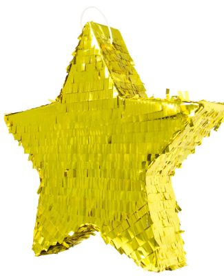 Pinata Goudkleurige Ster - 45cm