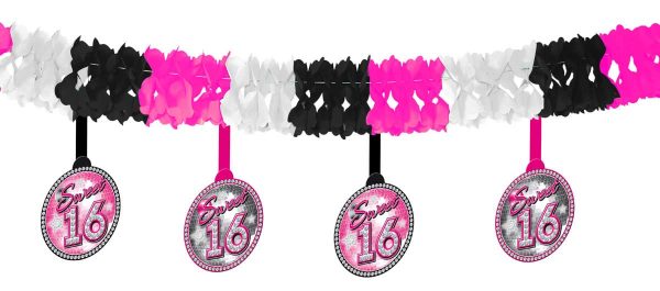 Sweet 16 Slinger met onderhanger