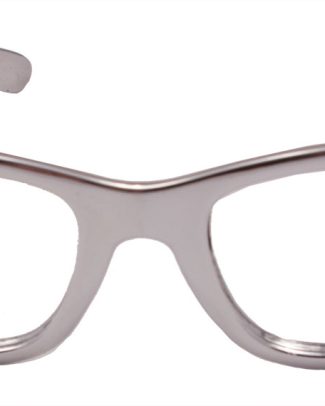 Bril metallic zilver