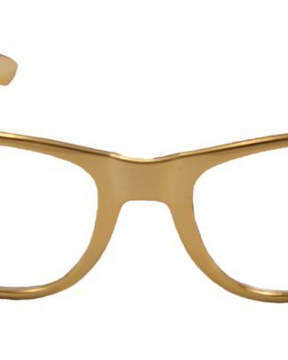 Bril metallic goud