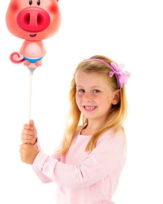Mini figuurballon Varken