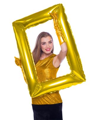 Folieballon Goudkleurige Fotolijst