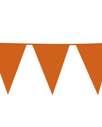 AANBIEDING XL vlaggenlijn Oranje - 10 meter