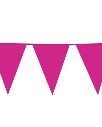 Magenta XL Vlaggenlijn  - 10 meter