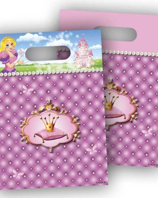 Prinsessen Uitdeelzakjes - 6 stuks