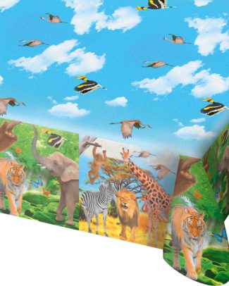 Safari Party Tafelkleed 180x130cm