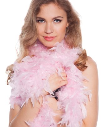 roze boa - 1,80 meter