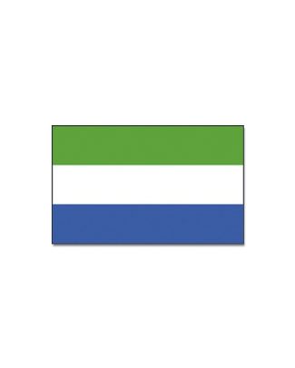Vlag Sierra Leone - 90 x 150 cm - Sierra Leoonse Vlaggen - Sierra Leone