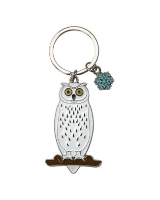 Dieren Sleutelhanger - uil - metaal - 5 cm - Dieren cadeau artikelen - uilen
